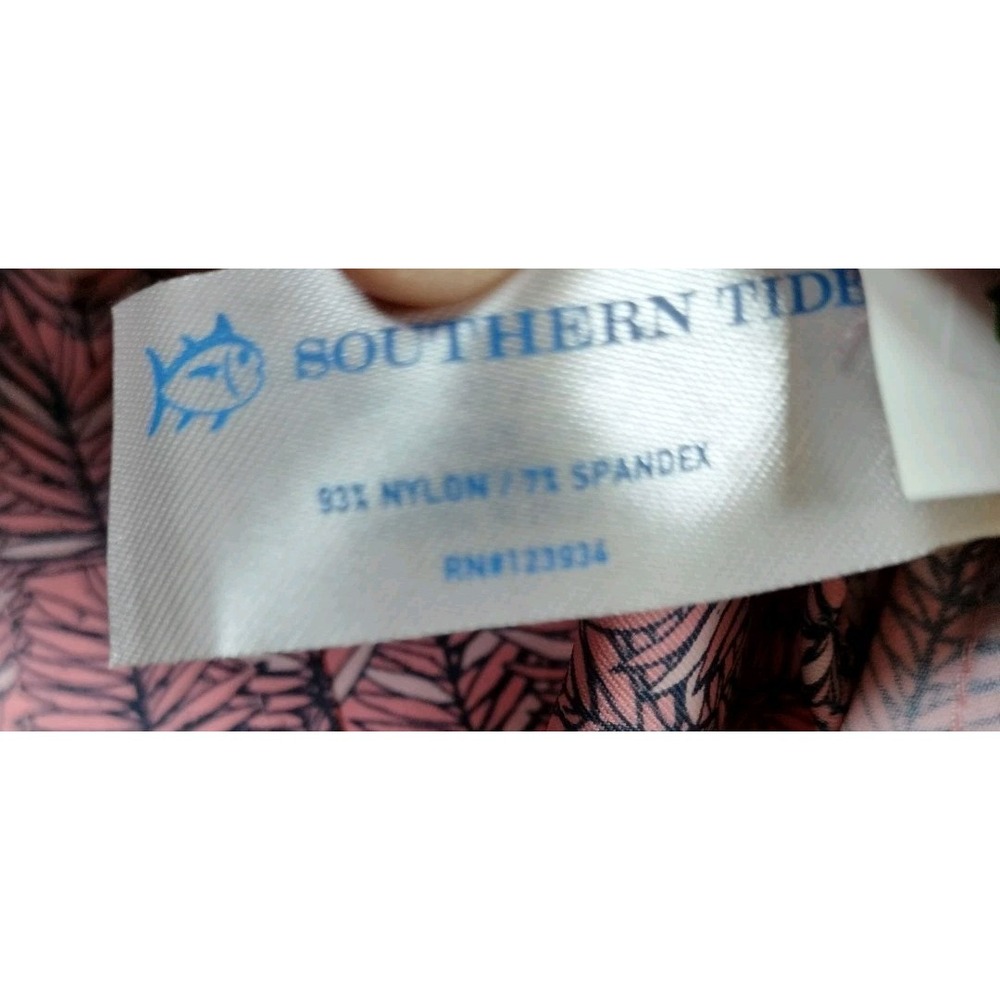 NWT Southern Tide Legally Frond Intercoastal Sport Shirt Mens Small Pink $120 - Picture 3 of 13